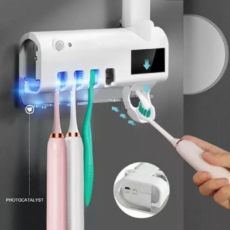 Dispensador De Crema Dental Uv - UVBright Toothpaste Dispenser